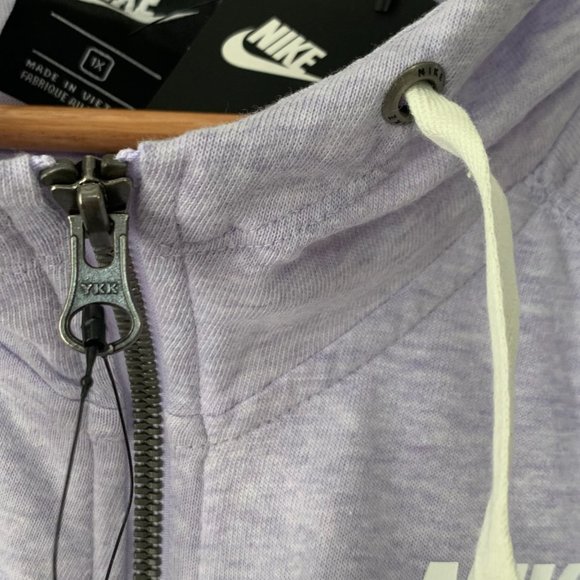 Nike Sportswear Plus Size Women's Full-Zip Drawstring Hoodie  with pockets 1X - Picture 6 of 9